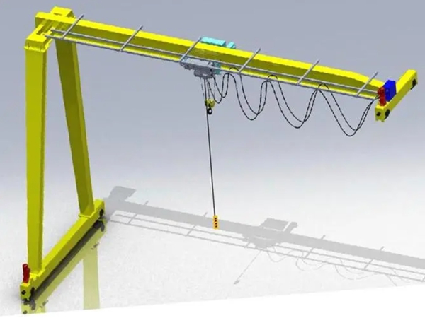 半门式起重机
